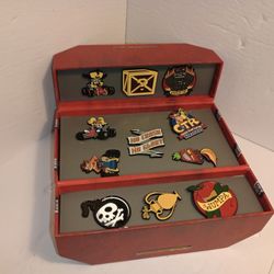 Crash Bandicoot Pins set