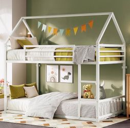 Twin bunk bed NO MATTRESS