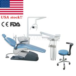 Dental Unit Chair Computer Controlled DC Motor+Doctor Stool HB