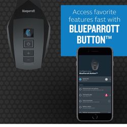 BlueParrott B550-XT Mono Bluetooth Wireless Headphones 96% Noise Canceling Over Head Trucker Headset with Mic, 100% Voice Control, IP54-Rated Protecti