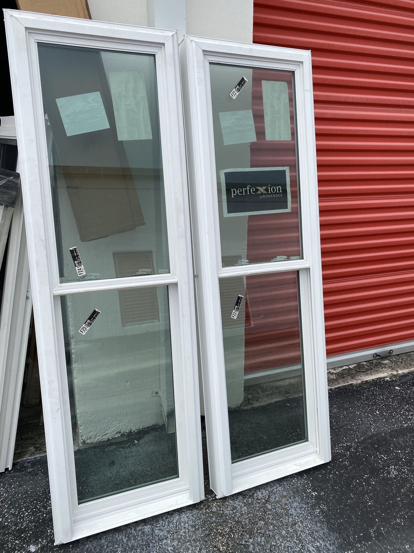 2x) 22 1/2x 72 1/4 IMPACT WINDOWS NEW