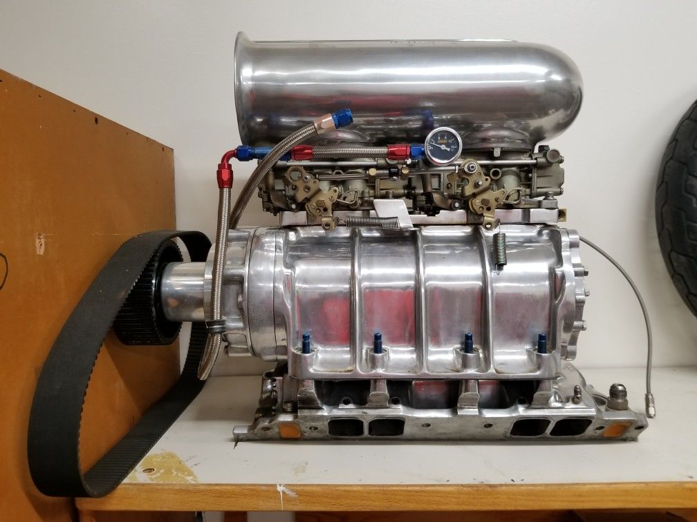 Weiand 671 BLOWER / SUPERCHARGER COMPLETE FOR BIG BLOCK CHEV
