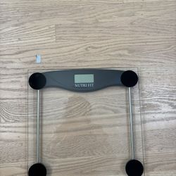 Glass Weight Scale 