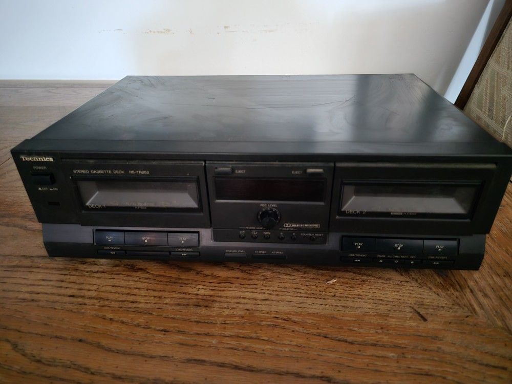 TECHNICS Double Tape Deck