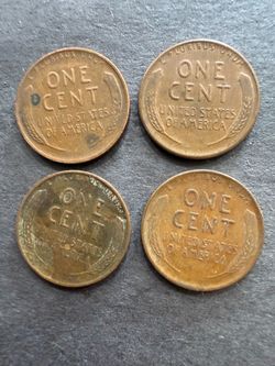 1944 S mint Pennies