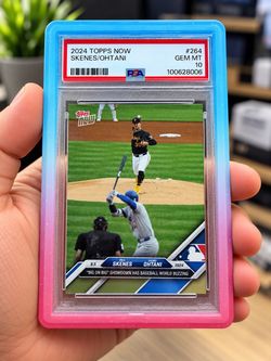 2024 Topps NOW Paul Skenes Shohei Ohtani #264 PSA 10 GEM MINT Historic Matchup 🔥⚾