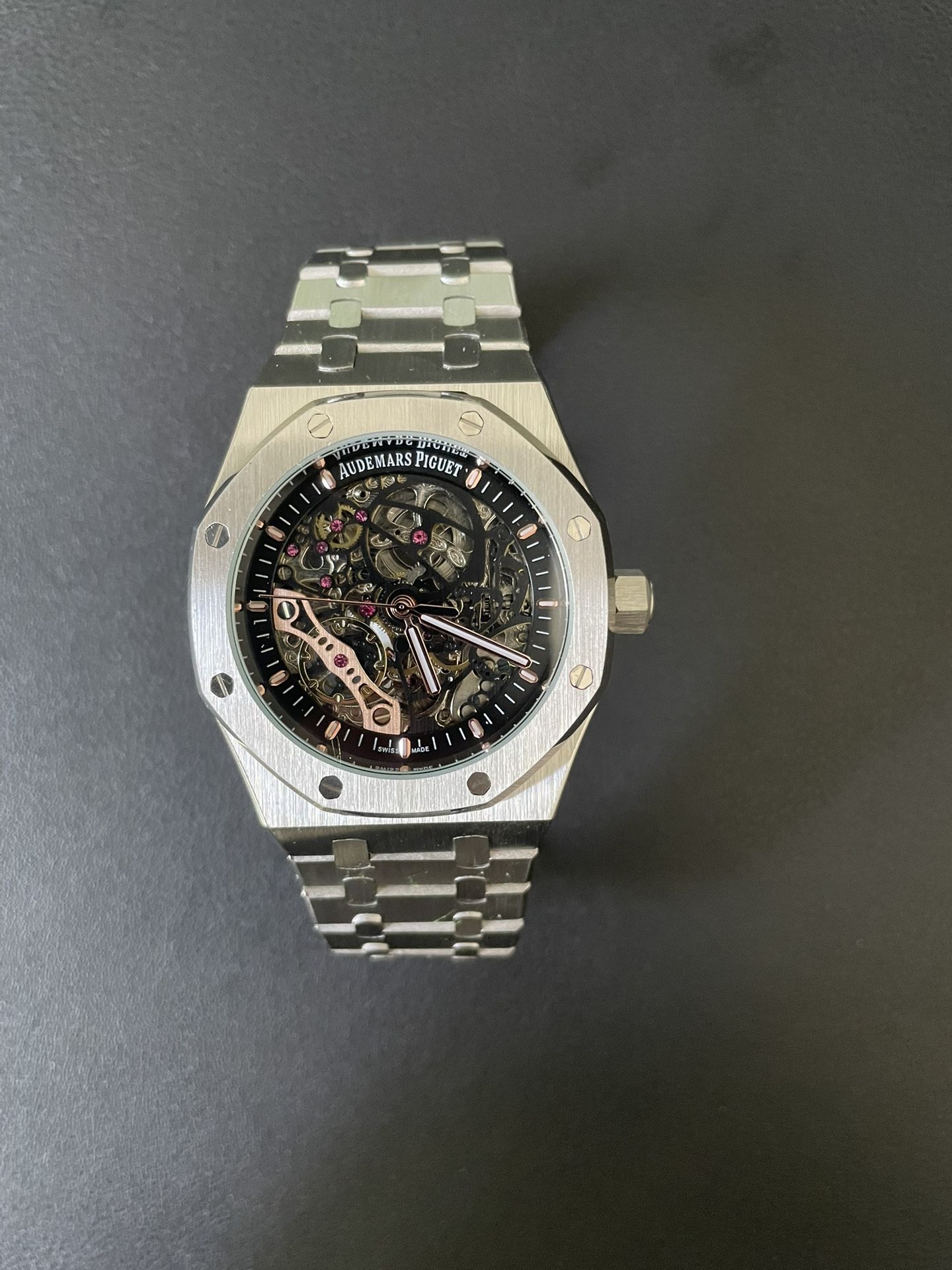 Royal Oak Skeleton Silver