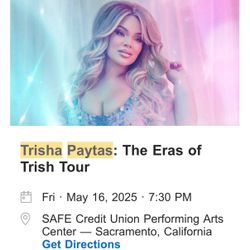 Trisha Paytas VIP tickets May 16 Sacramento