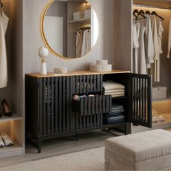 Dresden 2 Door Sideboard Storage Cabinet with 3 Drawers