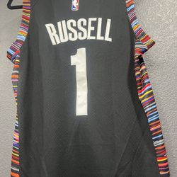 D’Angelo Russell Brooklyn Nets Jersey 