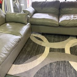 TOP GRAIN LEATHER - CLOUD SOFA / LOVESEAT