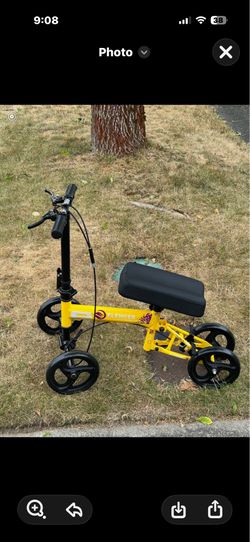 Elenker knee scooter - foldable w/ brakes