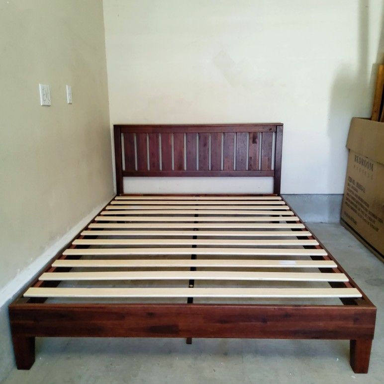 Queen bed frame