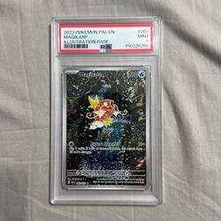 Pokemon Magikarp Illustration Rare 2023 Paldea Evolved #203 PSA 9