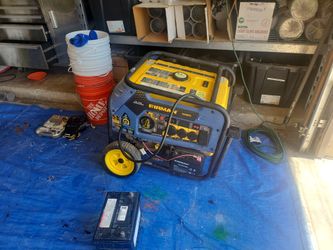 TRI FUEL 7500W PORTABLE GENERATOR ELECTRIC START 120/240V