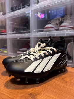 Adidas Adizero Impact 2 Rodeo Black JQ1382 Football Cleats Men’s Size 8.5 NWOB