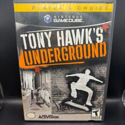 tony hawks underground gamecube