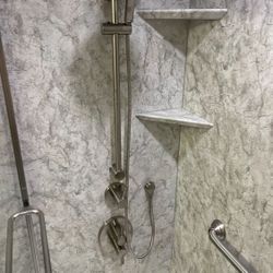 Deluxe Jacuzzi Brand Shower Valve+diverter Rain Shower System