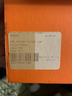 Jordan future low 9.5
