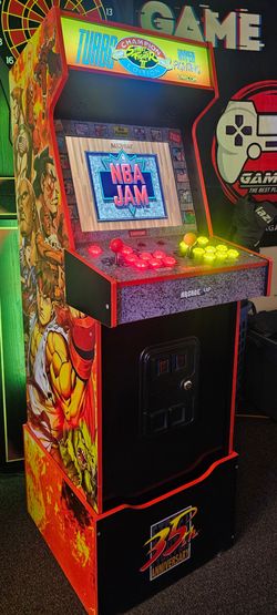 Turbo Street Fighter Arcade1up Cabinet With Over 15,000 Video Games