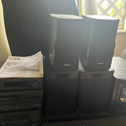Panasonic CD stereo system