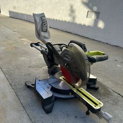 The Ryobi TSS103 10 in. Sliding Compound Miter Saw