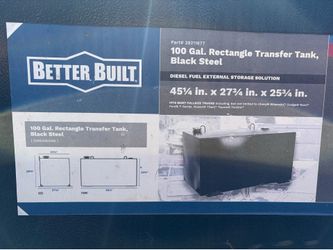 Diesel fuel storage and transfer tank with pump