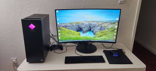 Full Set HP Omen 25L Gaming Desktop - AMD Ryzen 7 3700X 8-Core

Processor