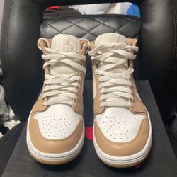 Jordan 1 Mid Tan Gum