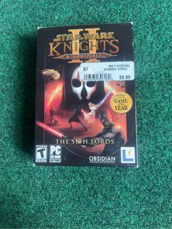 Star Wars Knights of the Old Republic II PC Big Box Complete