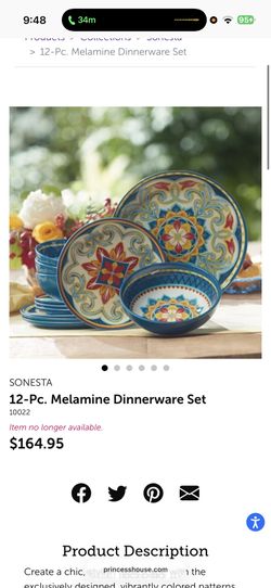 Princess House Dinnerware