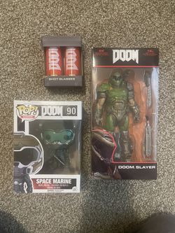 Doom Video Game Collectibles Brand New In Box