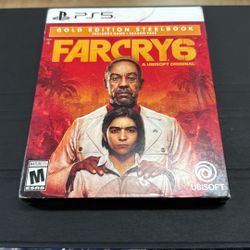 Far Cry 6 Gold Edition Steelbook PlayStation 5 Brand New Sealed