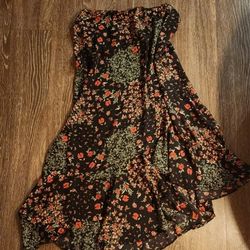 Heart Pants And Floral Skirt