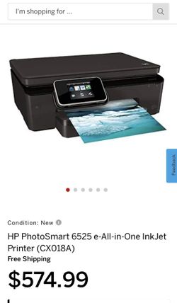 HP Photosmart6525 printer