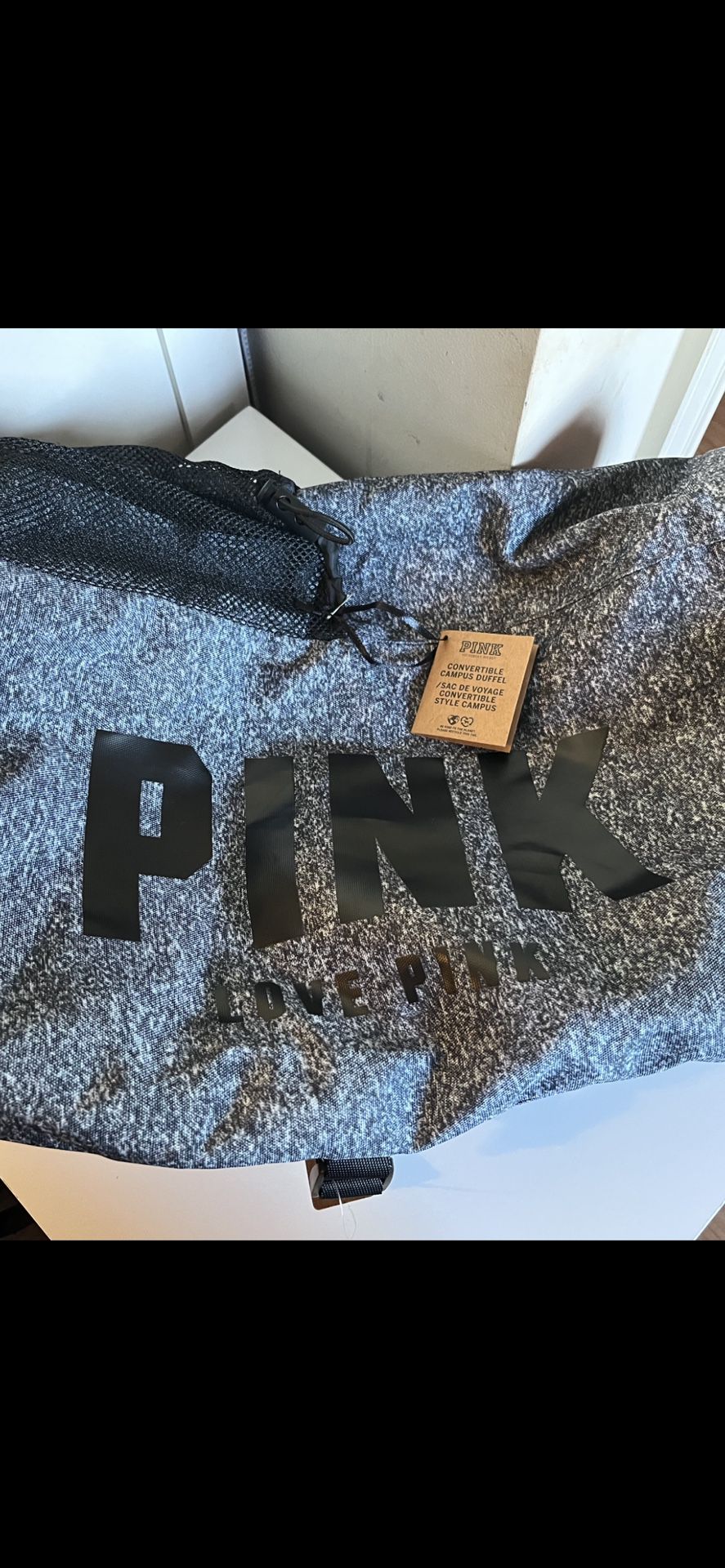 Victoria’s Secret PINK Convertible Campus Duffle Bag