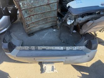 Rear Bumper Ford Expedition 2008 J338, smooth painted, w/o park assist; 2007 to 2010
