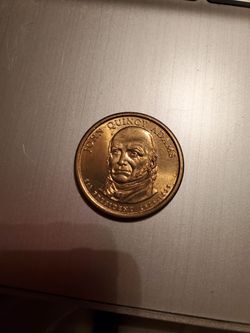 2008 United States John Quincy Adams Presidential $1 Coin