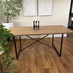 Modern farmhouse dining table