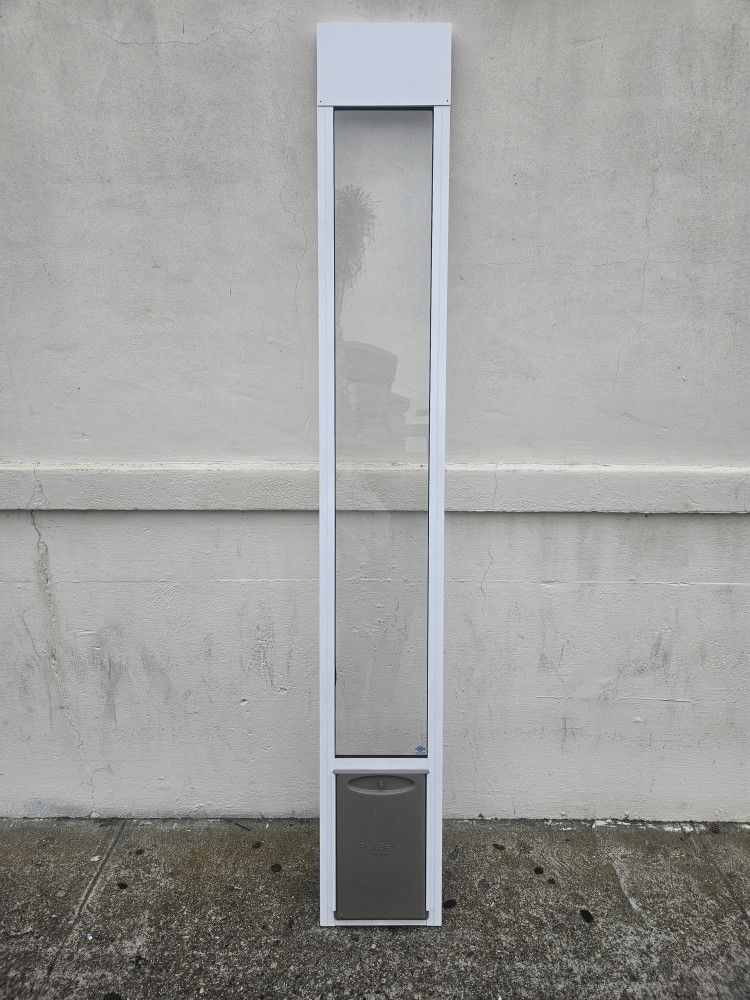 Pet Sliding Glass Door For Small To Medium Pet