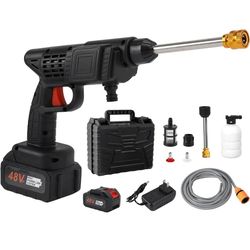 Topteng Power Blaster Plus Wireless Pressure Washer Portable Electrical Water Spray Pistol High Pressure Water Spray Pistol