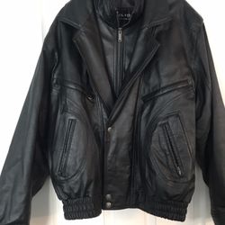 Men’s XL Leather MC Black 