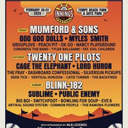 Innings Festival Wristbands 