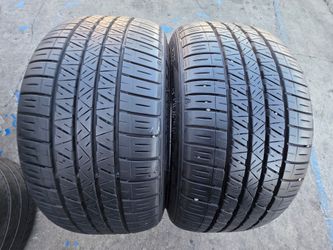 2 USED TIRES DUNLOP 225/40/18