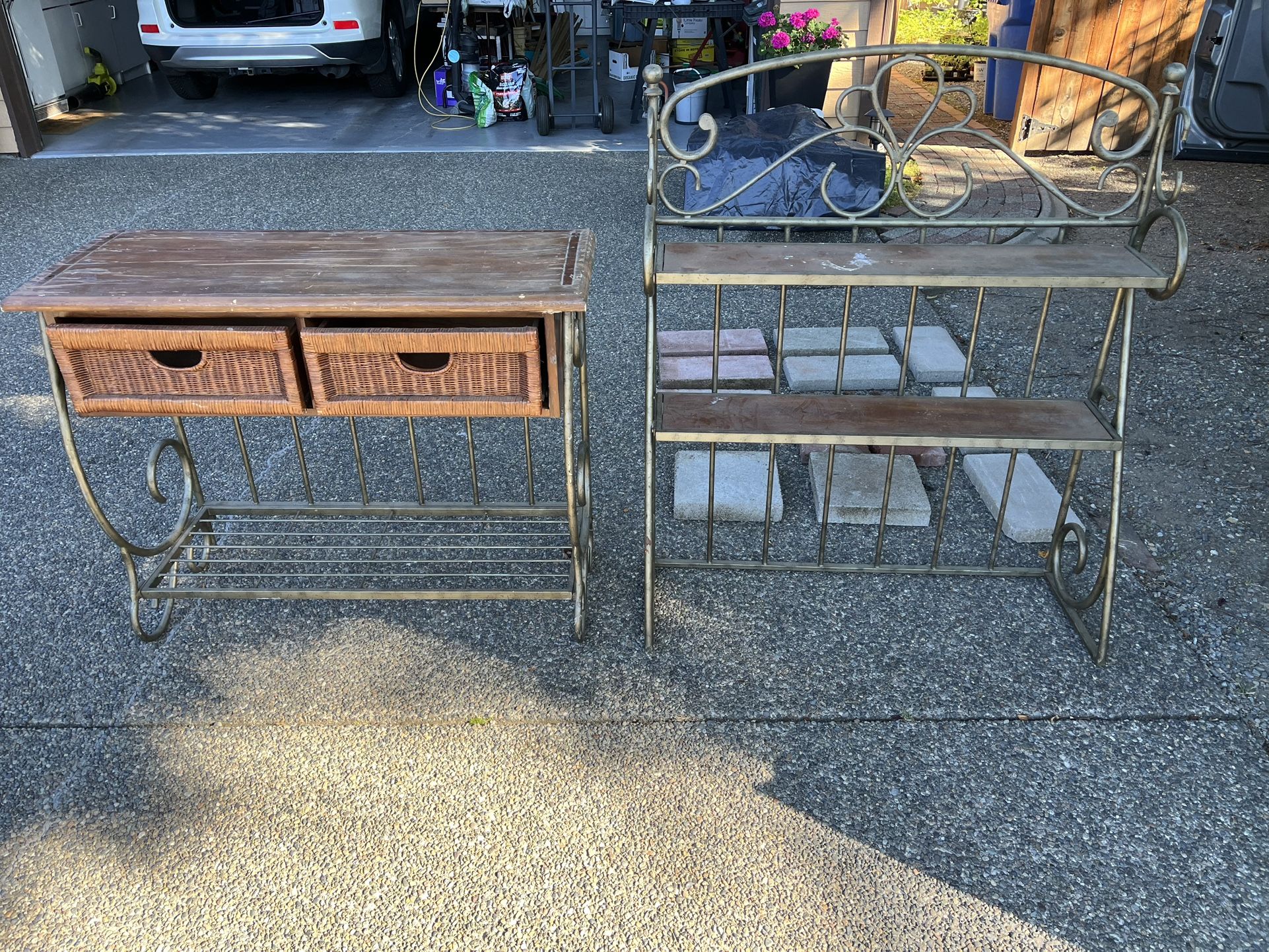 Plant Stand Or Utility Shelves
