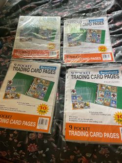 Sport card pages