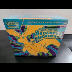 Pokemon Ascended hero’s Elite Trainer Box ETB In hand 