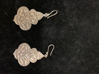 Silver Earrings Egyptian Handcrafted