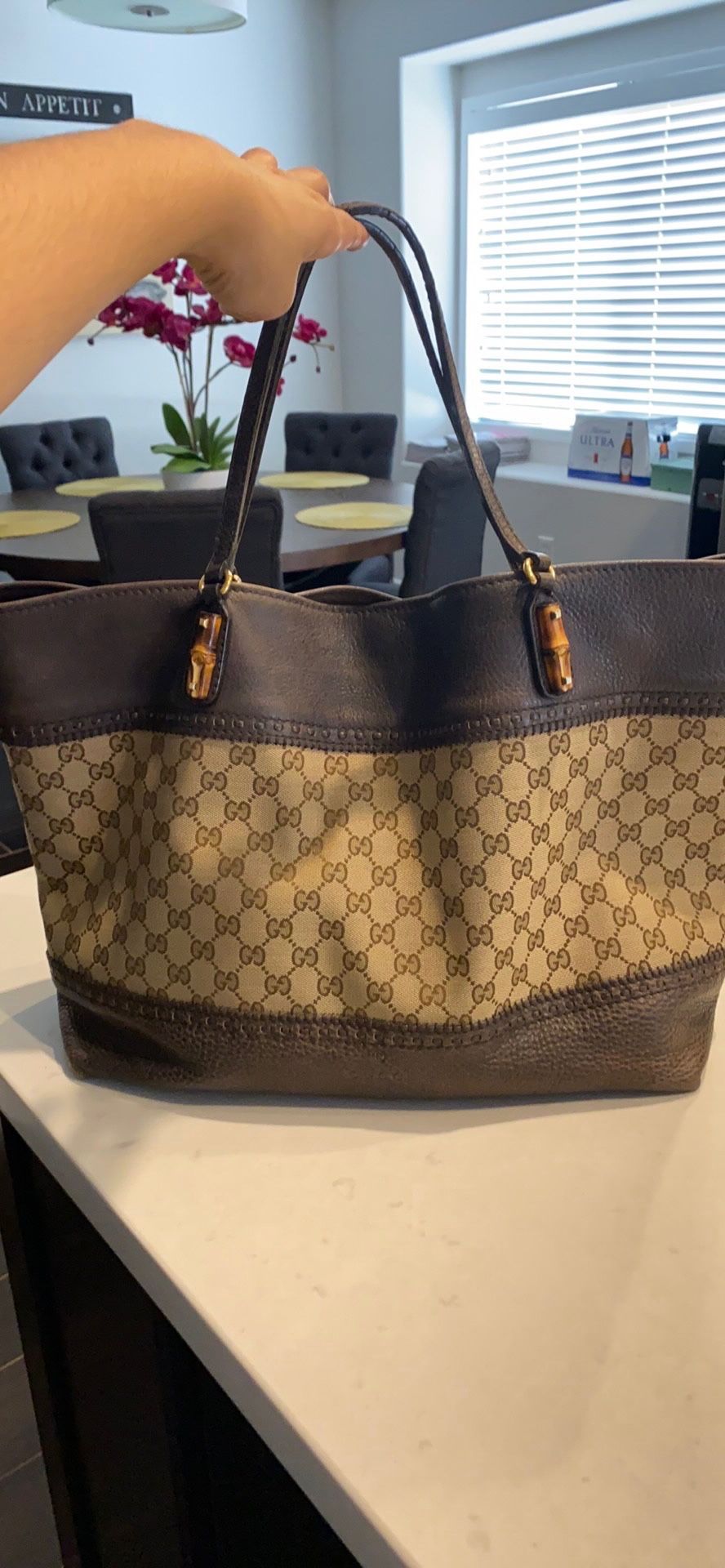 Gucci canvas bag