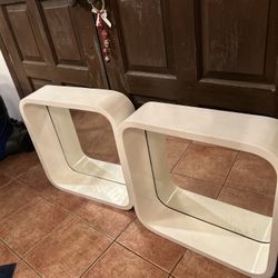 Pair Shadow Box Mirrors